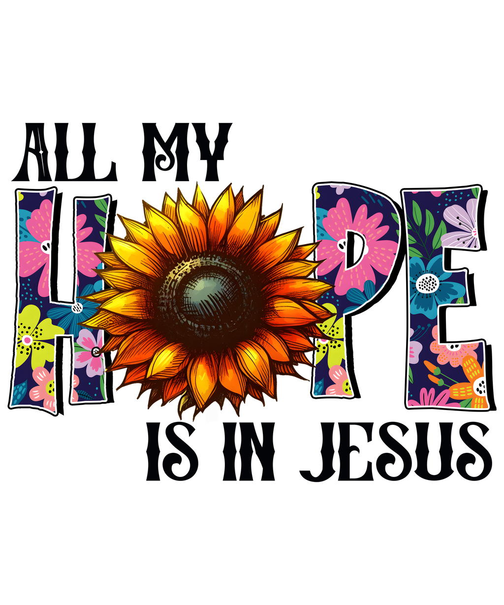 All My Hope is in Jesus design