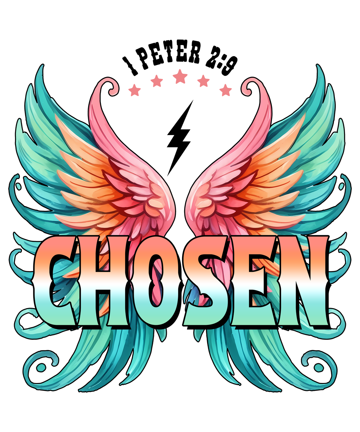 Chosen 1 Peter 2:9 design