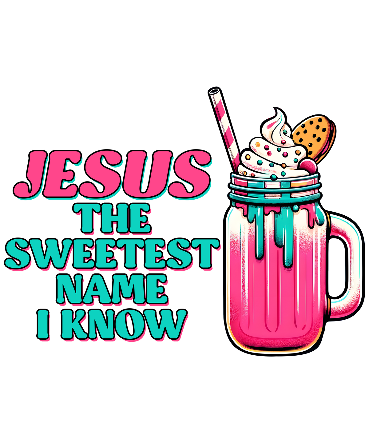 My Favorite Christmas Light is Jesus design