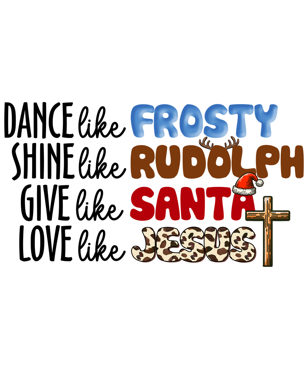 Love People Like Jesus Died for Them design