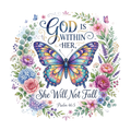God Is Within Her She Will Not Fall design
