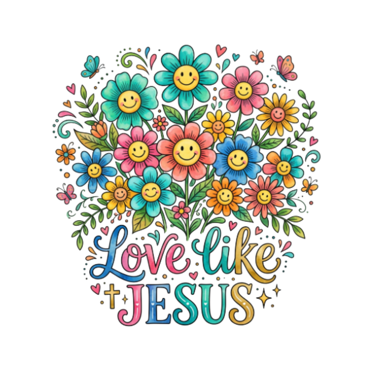 Jesus Take The Wheel design
