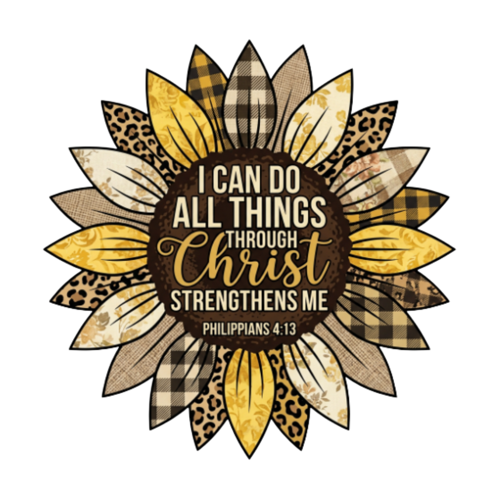 I Can Do All Things Through Christ design