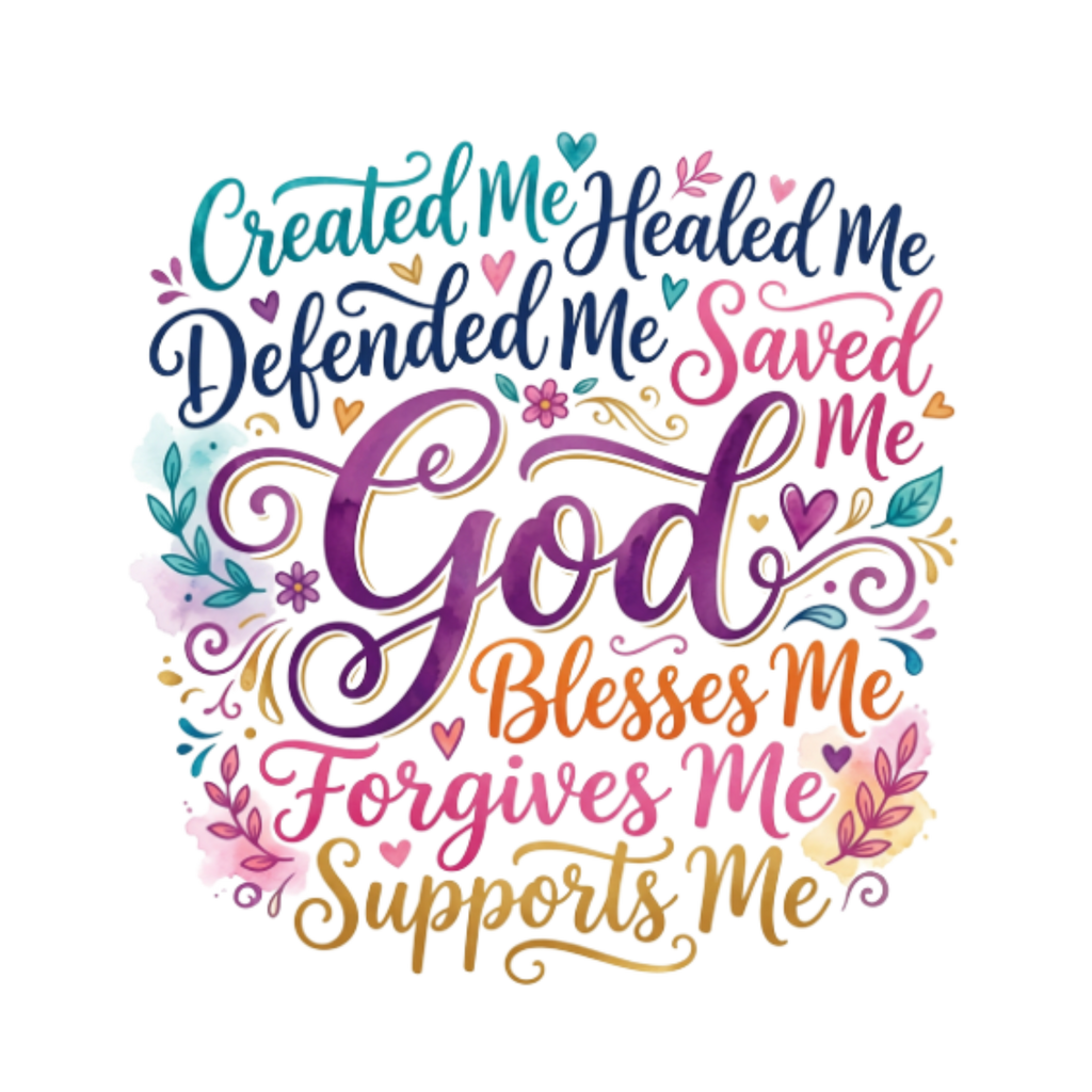 God Says You Are design