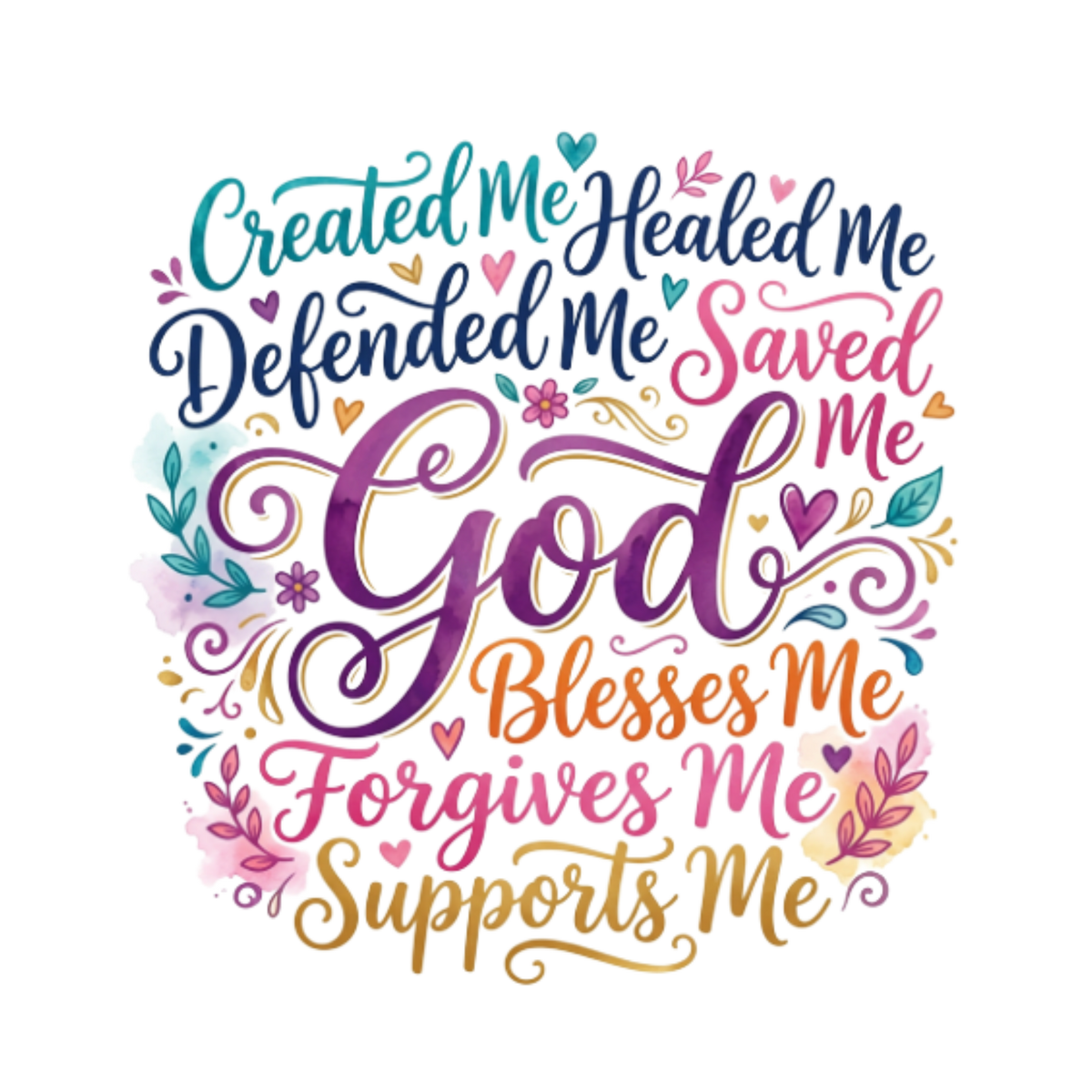 God Says You Are design
