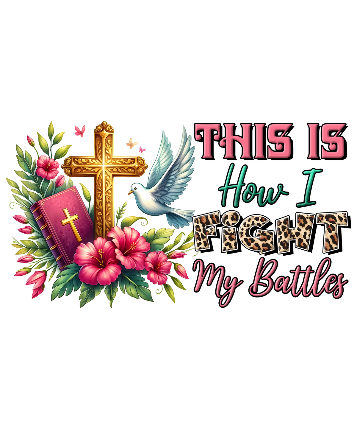 This is how I fight my battles