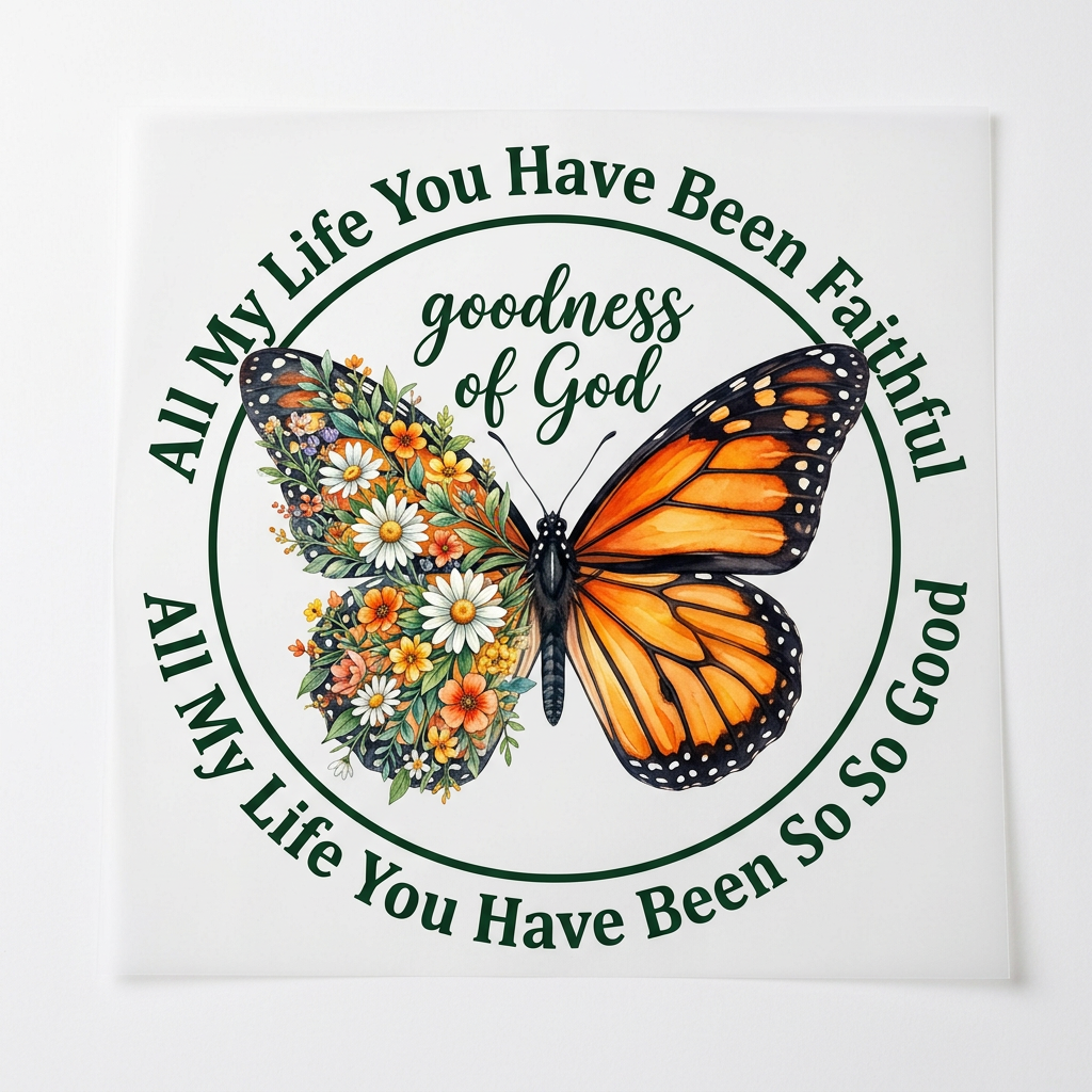 Goodness of God DTF transfer