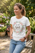 Be Still And Know Tee mockup
