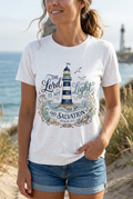 The Lord Is My Light And Salvation Tee mockup