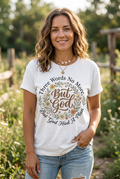 Three Words No More But God Had A Plan Tee mockup