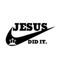 Nike Jesus did it